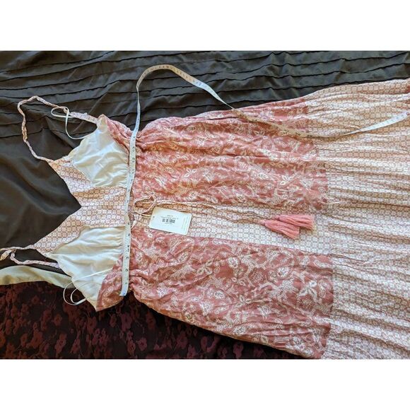 BTFL- life Giselle strappy halter maxi dress sz s nwt - Picture 4 of 6